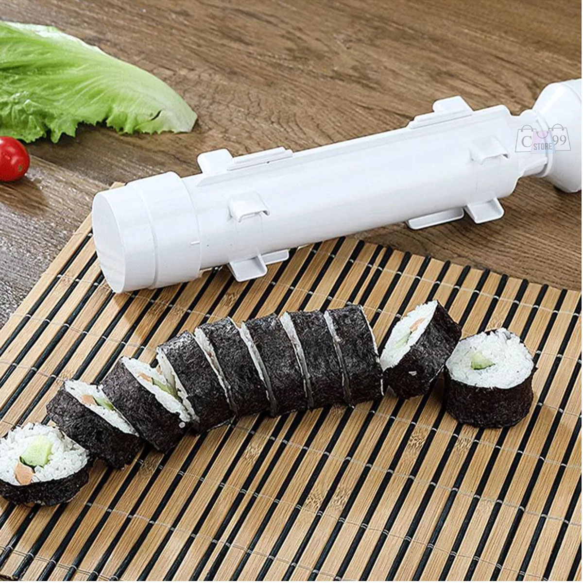 Miniatura 9 de Molde Para Hacer Sushi Maquina Enrrollar